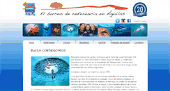 Desktop Screenshot of escueladebuceo.com